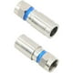 thumbnail image 3 of Conector de Compresión RG6 F Conector Coaxial Adaptador Coaxial para Televisión Por Satélite Y Cable(Paquete de 100), 3 of 5