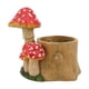 thumbnail image 2 of Maceta de resina con forma de hongo, maceta para plantas, maceta para mesa, adorno de 10,5 x 7,6 x 9,2 pulgadas para amantes de las plantas, regalos, 2 of 8