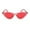 Red, variant on Girls Child Size Gothic Mod Chic Cat Eye Lolita Plastic Sunglasses Red