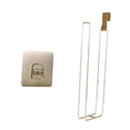 thumbnail image 2 of WeiLaiKeQi Toilet Paper Holder Convenient over The Tank for Bathroom Office Living Room Golden, 2 of 9
