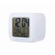 thumbnail image 3 of Reloj despertador digital LED en forma de cubo con luz que cambia de color, 3 of 5