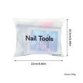 thumbnail image 3 of Professional Nails Tools Manicrure Pedicure Accesory Nails Extension Set with Gel Brush Nails File Clear False Nails, 3 of 8