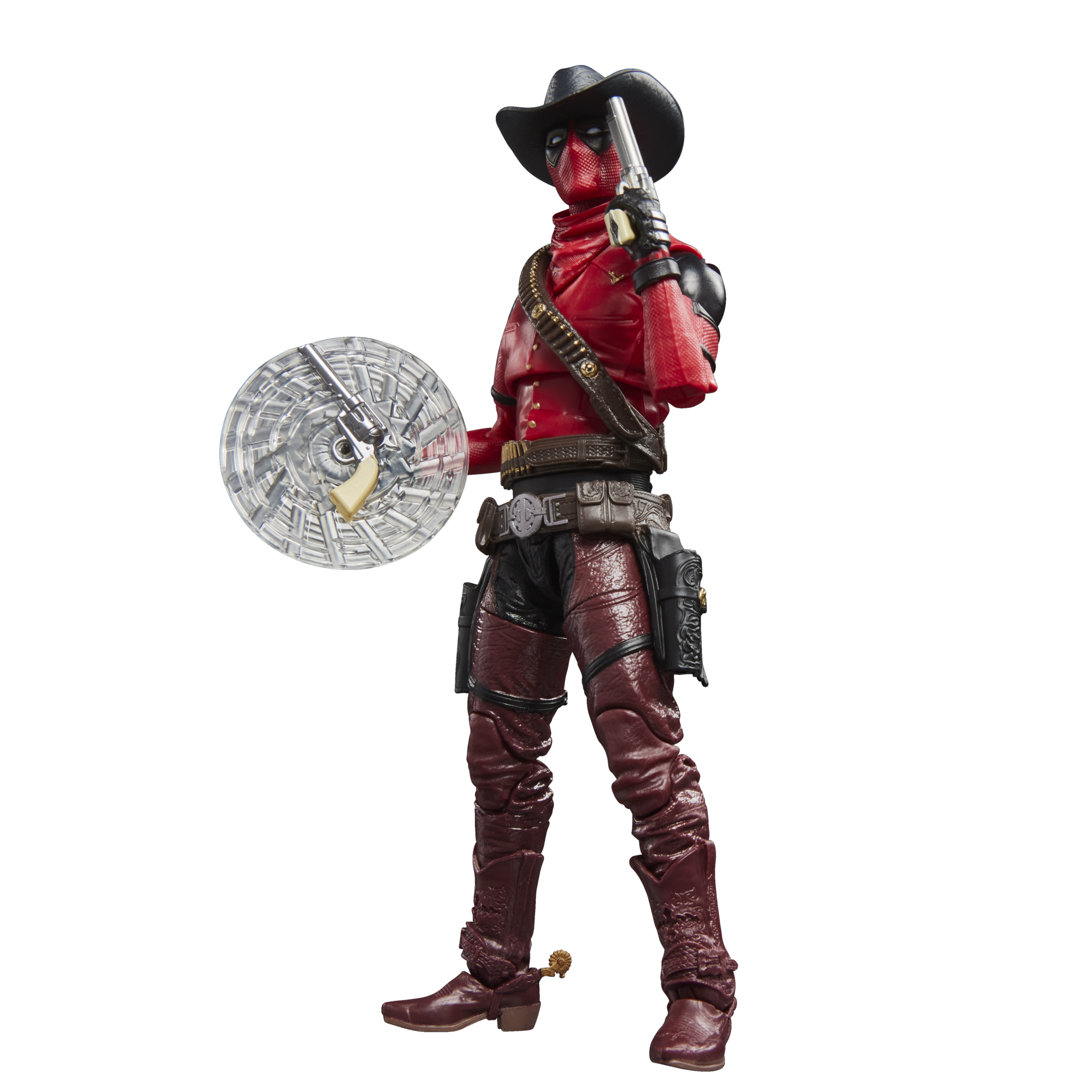 Figura de acción Marvel Legends Series Cowboypool, Deadpool & Wolverine de Marvel Studios, 6 pulgadas 7