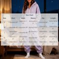 thumbnail image 3 of Women's Fleece Lined Hooded Jumpsuit Long Sleeve Zip Up One Piece Tracksuit Loose Fit Soft Warm Cozy Fall Winter Loungewear Y2K Streetwear with Pockets Purple, 3 of 7
