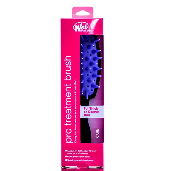 The Wet Brush Pro Treatment Brush for Thick or Coarse Hair - Purple