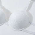 thumbnail image 6 of UDAUDU Women's Push Up Bra Comfortable Ultimate Smoothing Convertible Soft Bra Lightweight Everyday Bras White 34C, 6 of 6