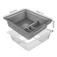 thumbnail image 3 of Organizador De Consola Central Reposabrazos cajón antideslizante coche bandeja oculta para Tesla modelo 3 modelo Y (gris) Tmvgtek Accesorios para autos y motos, 3 of 7