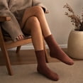 thumbnail image 6 of Loritta 6 Pairs Wool Socks for Women, Warm Winter Crew Boot Socks Size 5-9, 6 of 8