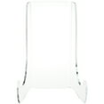 thumbnail image 2 of Plymor Clear Acrylic Flat Back Easel With Shallow Support Ledges, 9" H x 6.75" W x 5.25" D (3 Pack), 2 of 2