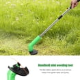 thumbnail image 3 of Electric Grass Trimmer Portable Handheld Garden String Cutter Mini Lawn Mower Portable Garden Trimmer Garden Electric Tools as shown, 3 of 5