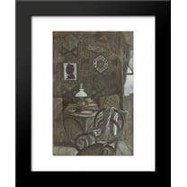Interior. Newport, Rhode Island. 20x24 Framed Art Print by Mstislav Dobuzhinsky