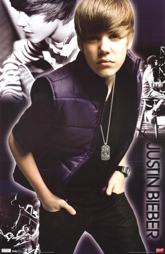 Justin Bieber Cool Poster Print (24 x 36)