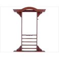 thumbnail image 1 of CueStix WR8 CHOCOLATE Wall Rack - 8 Cue Crown Chocolate, 1 of 1