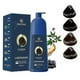 thumbnail image 1 of Hair Colour Shampoo, Caviar Hair Dye Shampoo, Caviar Protein Hair Dye, Plant Hair Dye, Simple Hair Colour, Covers Colour Shampoo, 500ML Instant Hair D, 1 of 4
