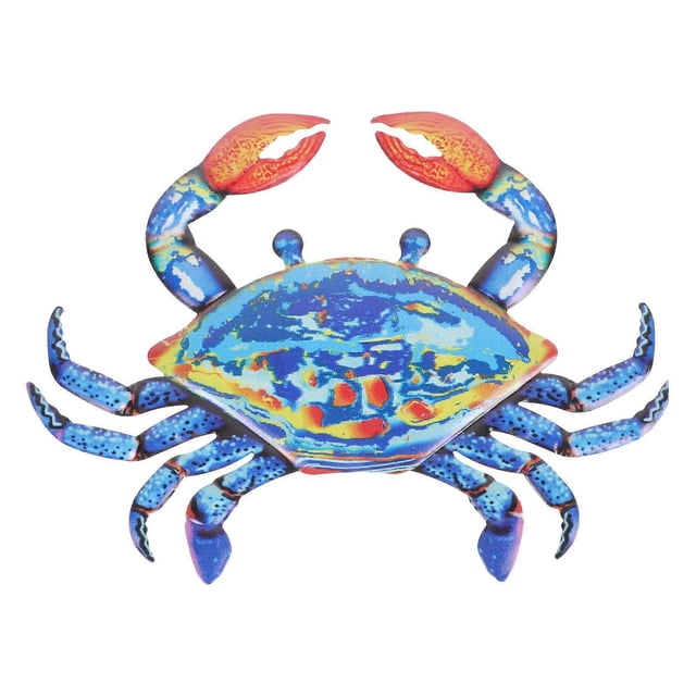 1pc Wall Art Ornament Decorative Crab Design Hanging Pendant Wall Crab Decor