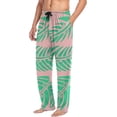 thumbnail image 5 of Tropical Palm Leaves Ghost Pajama Pants, Men's Lounge Pants Light with Drawstring and Pockets, Christmas New Year Birthday Father's Day Gifts, Small, 5 of 7