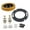 Black, variant on 1 Set Iron Screws Pp Wax Ring for Toilet Wax Ring Blue Sealing Ring for Toilet Toilet Wax Ring Replacement Kit Toilet Flange with Wax Ring ,Safe Material
