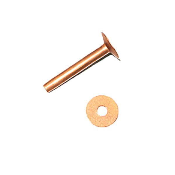 Copper Rivets & Burrs 3/4" 50 Pack 14