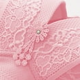 thumbnail image 6 of AINIYS Soft Cup Bra Wireless Secure Fit Bra for Women Breathable Everyday Bras Thin Fabric Bralettes Bralette Floral Lace Pink 44/100, 6 of 6
