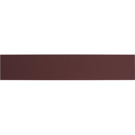 

8 x 30 in. Kick Plate - Adhesive Mount Wine Red