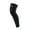 Black, variant on harmtty 1Pc Leg Knee Brace Elastic Soft Nylon Stress Relief Long Leg Knee Sleeve for Sports,Green