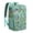 Greenish-blue-3, variant on Hawaiian Jungle Cooler Backpack Insulated High-Capacity 20L for Beach Camping with Botanical Monstera Leaves Design