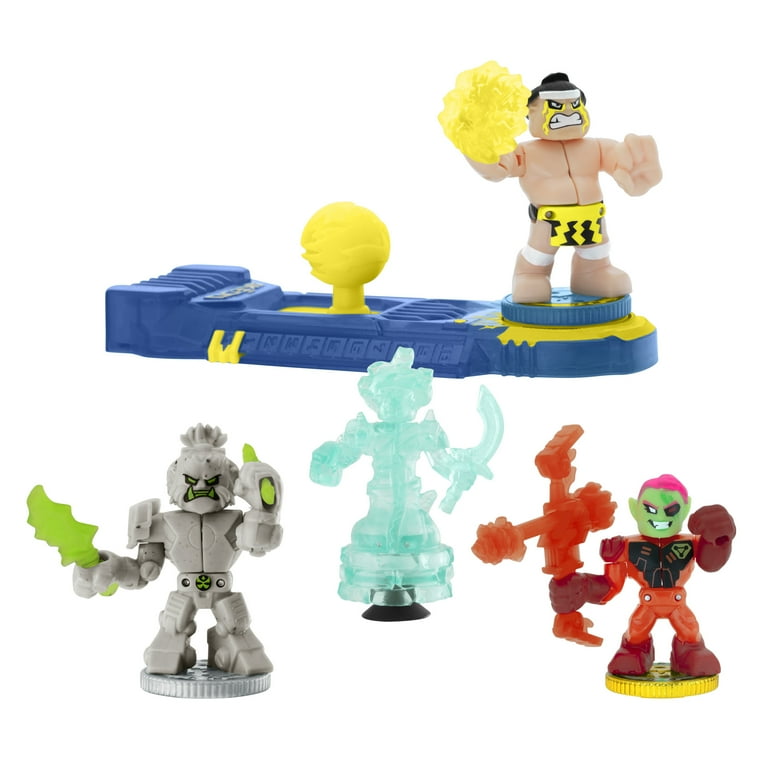 アメコミ AKEDO s4 power storm punch attack Akedo Power Storm Starter Pack: 3 Mini Battling Warriors