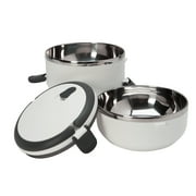 Kitchen Details 2 Compartment Stainless Steel Lunch Box
