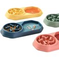 thumbnail image 2 of Cuenco para perros de alimentación lenta y almohadilla para lamer rosa dos en uno - Dispositivo de alimentación lenta para prevenir la asfixia, mejorar el estado físico, mejorar el alivio de la a, 2 of 4