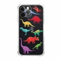 thumbnail image 1 of Dinosaur Collage Clear Case for iPhone 12 Pro Max,Transparent Soft TPU Bumper Full Cover Case, 1 of 1