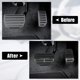 thumbnail image 3 of Negro Coche Freno Pedal Cubierta Kit Antideslizante Acelerador Pedal Cubierta, 3 of 7