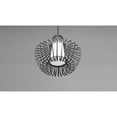 thumbnail image 4 of Finn Collection One-Light Large Pendant by Progress P5325-121 in Silver Finish, 4 of 5
