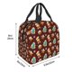 thumbnail image 3 of Easygdp Christmas Gingerbread Bolsa Térmica Premium - Tela Oxford Impermeable, Gran Capacidad, Bolsillo Frontal, Unisex para Trabajo, Escuela, Actividades al Aire Libre y Picnics, 3 of 8