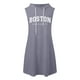 thumbnail image 4 of Vestido informal con estampado de letras para mujer: poliéster suave, versátil para ocasiones en casa y al aire libre, 4 of 4