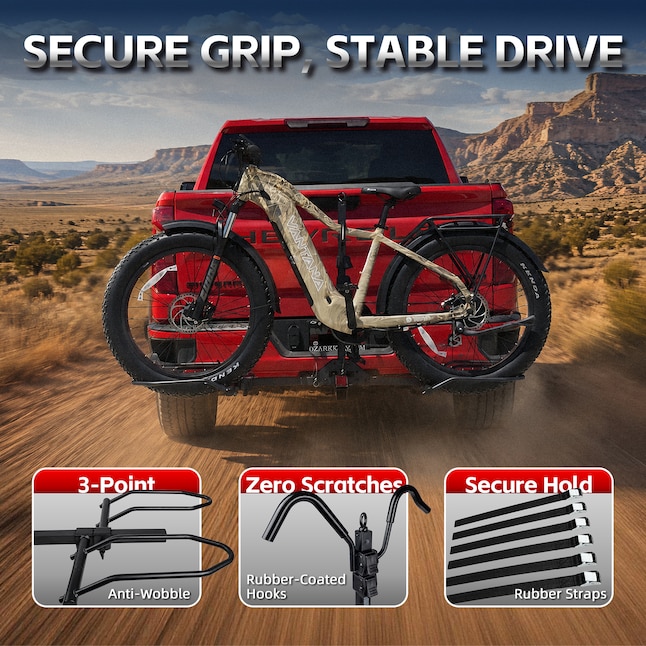 Uriah Products Heavy-Duty 2 E-Bike Hitch Rack photo 2