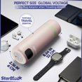 thumbnail image 4 of Hervidor portátil StarBlue 350 ml rosa, 6 modos de temperatura, 100-240 V, 4 of 8