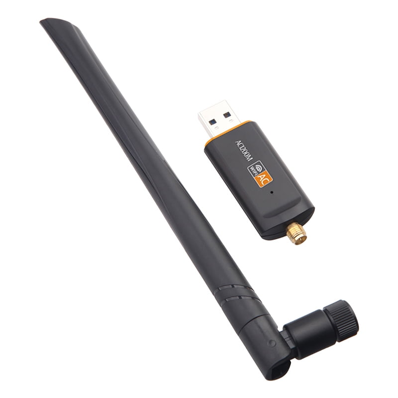 1200Mbps Wireless WiFi USB Adapter Dual Band 2.4/5Ghz With Aerial 802.11AC Network Card High Speed USB3.0 Receiver
