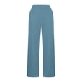 thumbnail image 1 of Plus Size Women’s Yoga Pants Elastic High Waist Casual Sweat Pants Side Split Relaxed Fits Workout Trousers with Pockets, 1 of 3