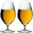 thumbnail image 1 of Riedel 15,35 Oz Veritas Bière Cristal Clair Boisson Boisson Verre Ensemble (2 Pack), 1 of 3