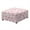 Pink Cow, variant on Xoenoiee Pink Cow Print Ottoman Cover Thick Ottoman Slipcover Square Washable Storage Ottoman Cover Anti-Scratch Foot Stool Cover with Elastic Bottom, L
