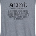 thumbnail image 3 of Instant Message - Aunt Defintion - Women's Racerback Tank Top, 3 of 6