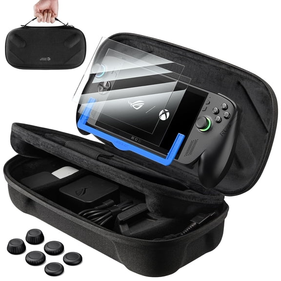 JSAUX Carrying Case Bundle BG0136S for ROG Xbox Ally X Dual Layer Travel Bag