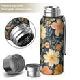 thumbnail image 2 of 20 Oz Pioneer Flower Coffee Tumbler Double Wall Insulated Stainless Steel Water Bottle | Metal Reusable Thermoses Flask with Cup Cap | Leak & Sweat Proof with Anti-Dust Lid, 2 of 7