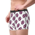 thumbnail image 2 of Yiaed Cute Number 8 Print Men's Soft Cotton Boxer Shorts Breathable Boxers Underwear Moisture-Wicking Underwear Stretch Boxer Briefs for Man-Medium, 2 of 5