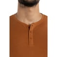 thumbnail image 6 of X RAY JEANS Mens Long Sleeve Henley T-Shirt, Sienna, S, 6 of 9
