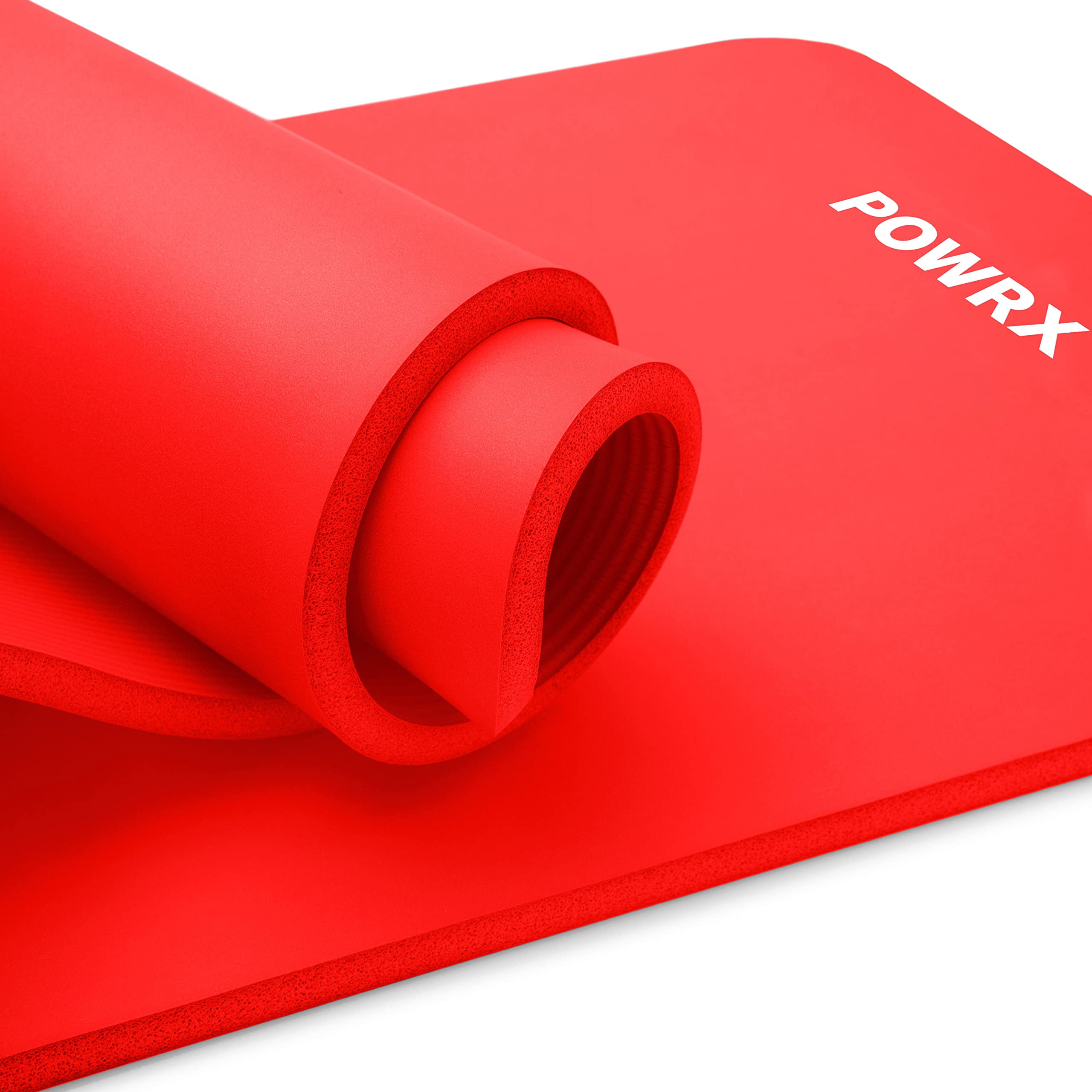 Exercise Yoga Mat Extra Thick Large With Carrying Strip And Bag Nonslip