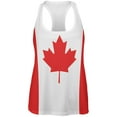 thumbnail image 1 of Canadian Canada Flag All Over Womens Work Out Tank Top, 1 of 1