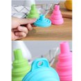 thumbnail image 3 of Collapsible Funnel, Set of 10, Flexible Silicone Collapsible Kitchen Funnel for Liquid/Powder Transfer Hopper, Food Grade Silicone Funnel, 3 of 7