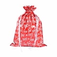 thumbnail image 2 of Gift Wrapping Paper,Packaging Casecute Printed Christmas Gift Bag Santa Snowflake Christmas Tree Drawstring Gift Bag Christmas Aluminum Foil Bag Christmas Gift Bag, 2 of 9