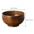 thumbnail image 4 of WRISTBIQUE Wooden Salad Bowl Large Serving Bowl Set Dessert Container Storage Holder For Family Gatherings, 4 of 10